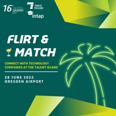 event flyer flirt and match